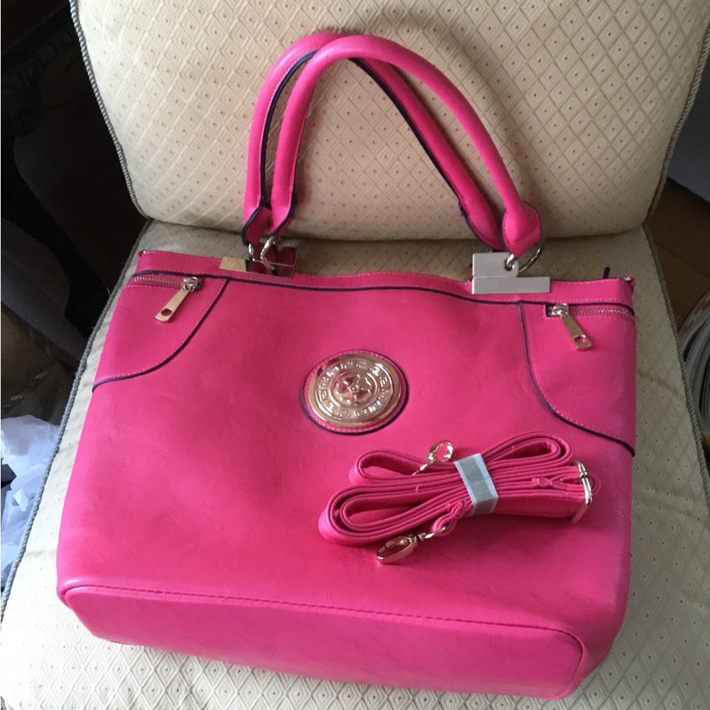New! Pink Designer Women's Bag
